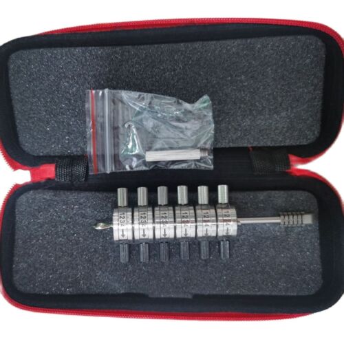 Premium Ford Tibbie Key Lock Pick Decoder, 6 Cylinder Reader Automotive