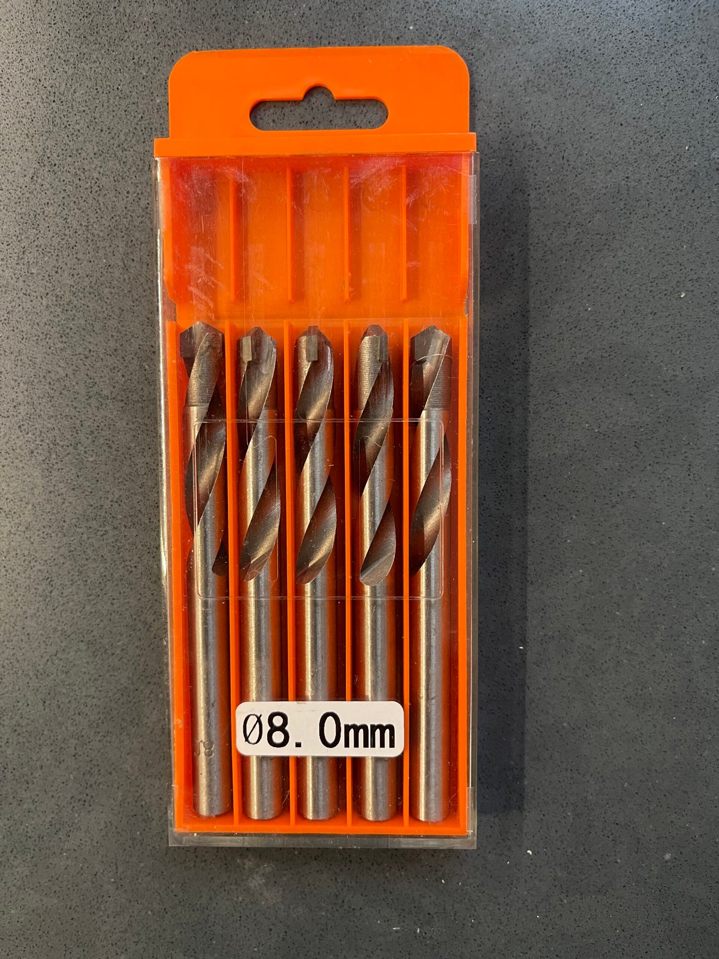Pack of 5 x 8mm Tungsten Carbide Tipped Drill Bits