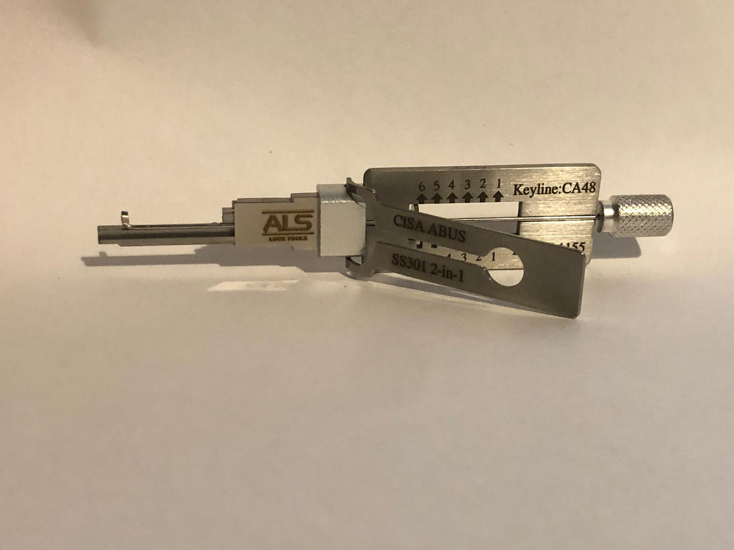 ALS CISA / ABUS 2-in-1 Lishi Style Pick