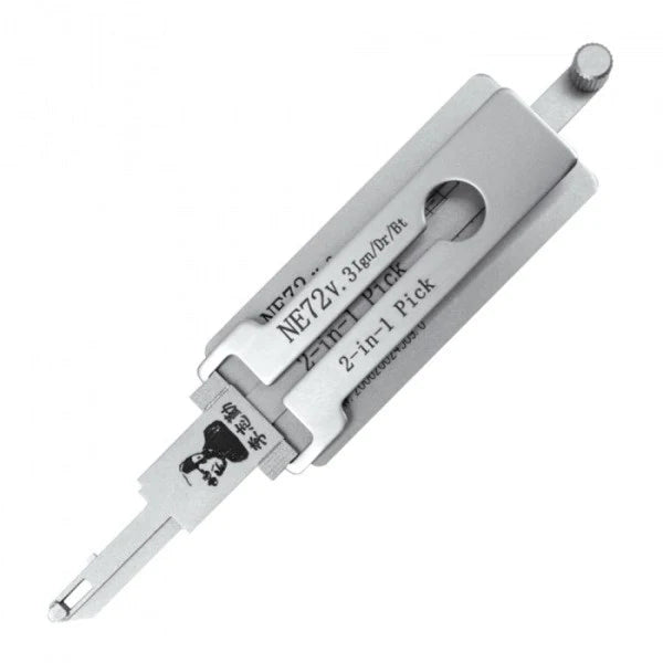 Original Mr Li's - NE72 (V. 3) 2-in-1 Pick & Decoder For Citroen, Peugeot, Renault, Nissan and Vauxhall | Ignition, Door and Boot Locks