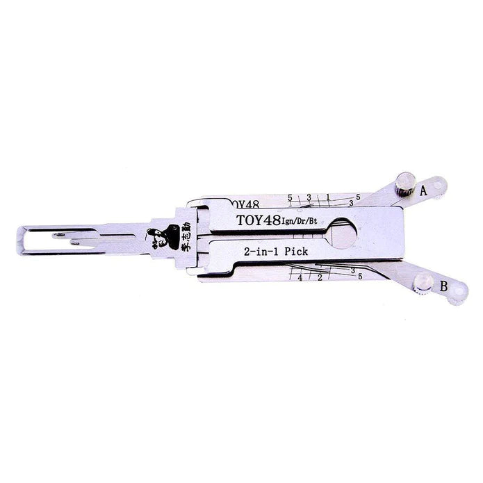 Original Mr Li's - TOY48 (V. 3) 2-in-1 Pick & Decoder For Lexus and Toyota | Door Ignition and Boot Locks