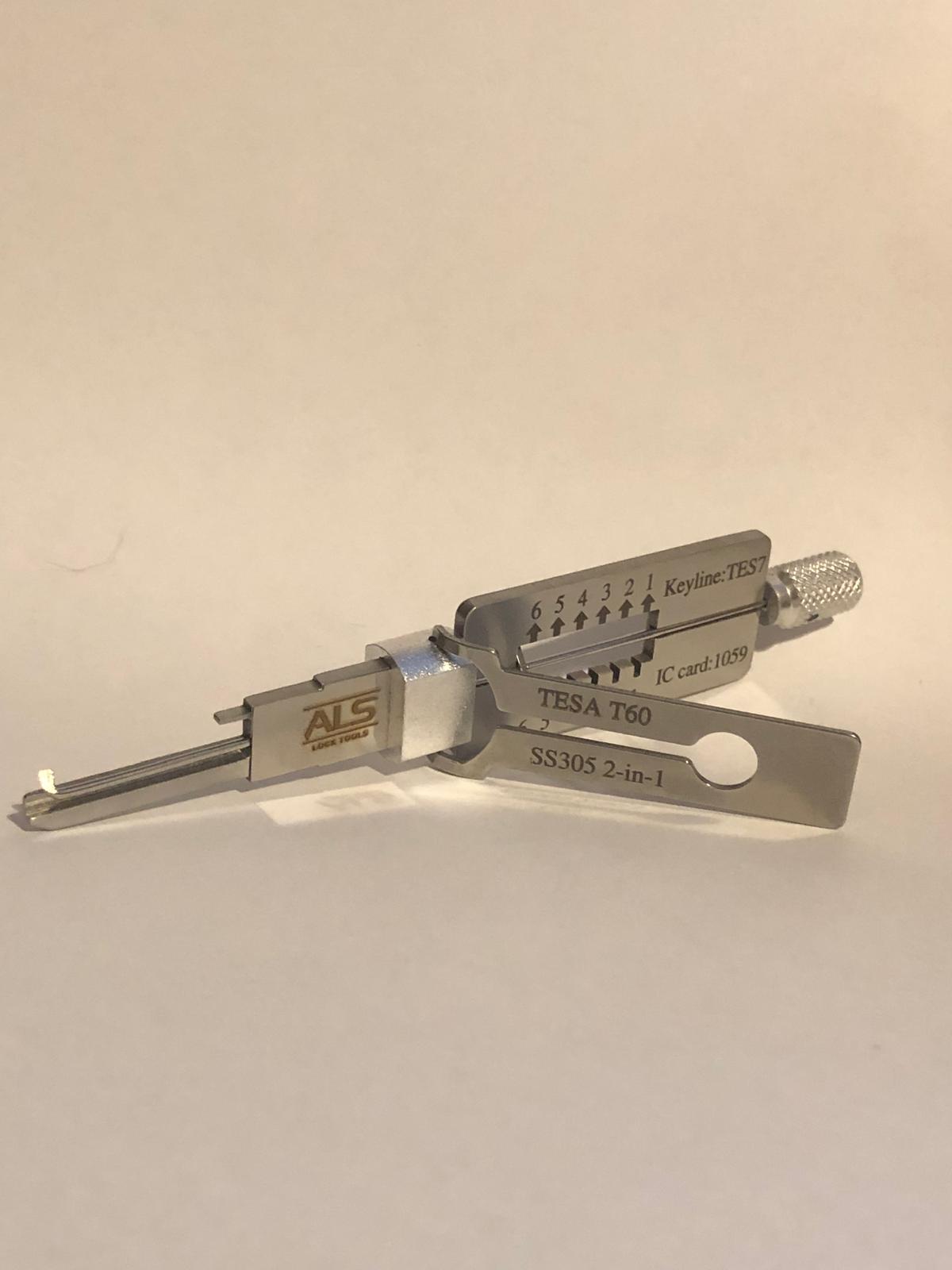 ALS TESA T60 2-in-1 Lishi Style Pick